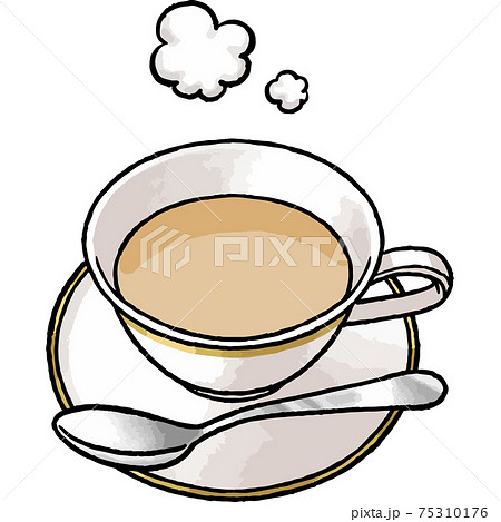 ティーカップのイラスト素材集 ピクスタ