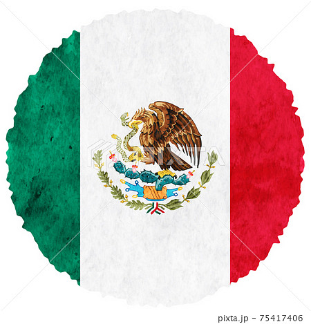 メキシコ 国旗の写真素材