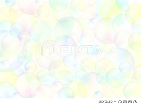 虹色 パステルカラー 壁紙 パステルのイラスト素材