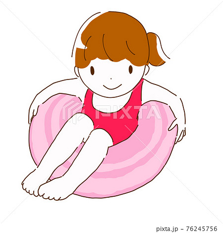 浮き輪のイラスト素材 浮き輪のイラスト素材