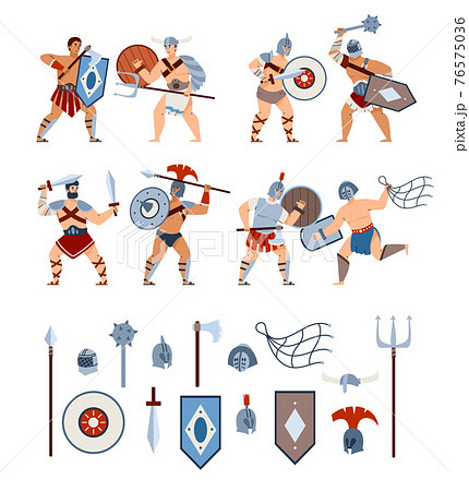 闘技場 背景素材のイラスト素材