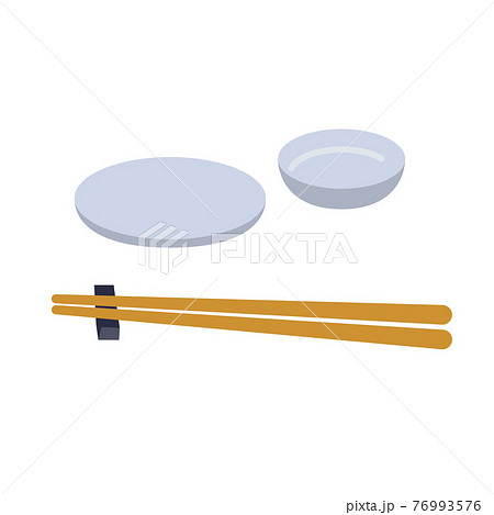 お箸のイラスト素材