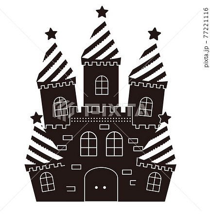 西洋屋敷 家 西洋のイラスト素材