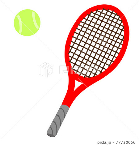 テニスラケットのイラスト素材集 ピクスタ