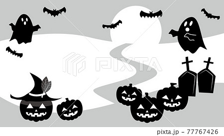 幽霊 怖いのイラスト素材