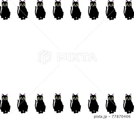 肉球模様 猫 模様 イラストの写真素材