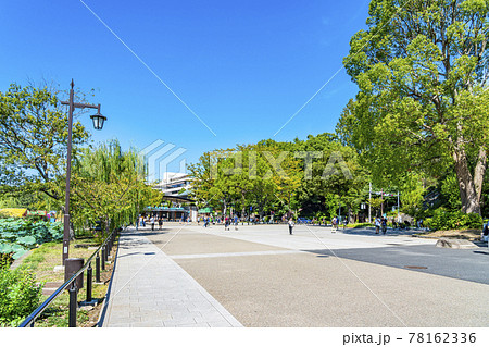 動物園入口の写真素材