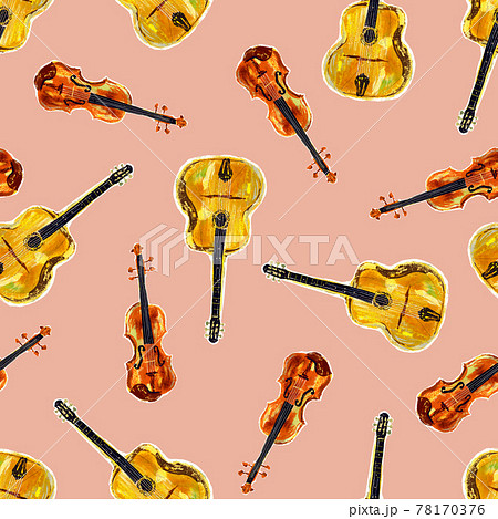 バイオリンのイラスト素材