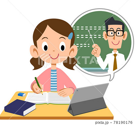 小学生 女の子のイラスト素材 小学生 女の子のイラスト素材