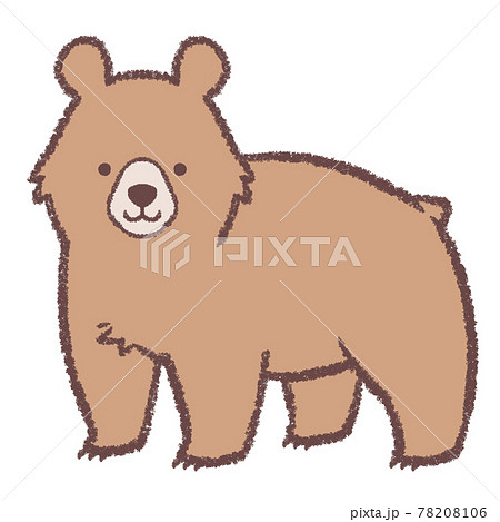 熊 ヒグマ 動物 哺乳類のイラスト素材 - PIXTA
