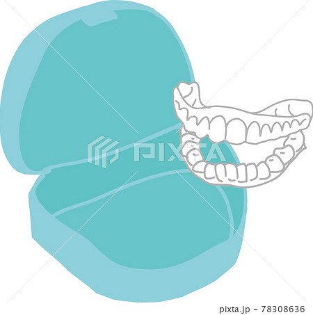 歯型のイラスト素材