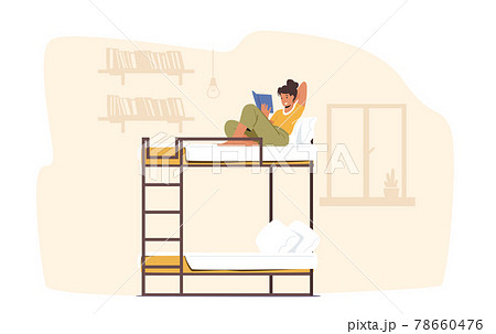寮生活のイラスト素材