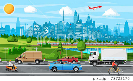 電車の運転手のイラスト素材