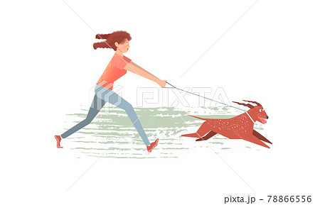 髪の毛を引っ張るの写真素材