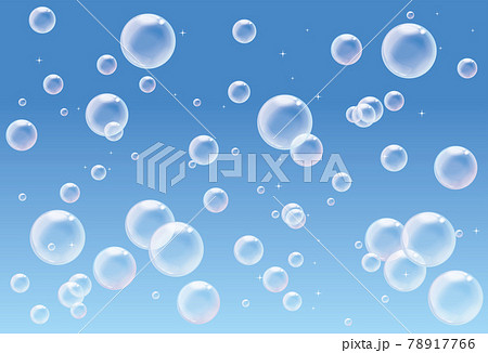 泡 イラスト 手書き 水のイラスト素材
