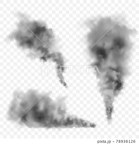 煙のイラスト素材