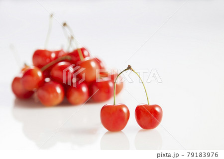 さくらんぼ チェリー の写真素材集 ピクスタ