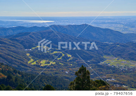 筑波山ケーブルカーの写真素材