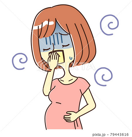 嘔吐のイラスト素材