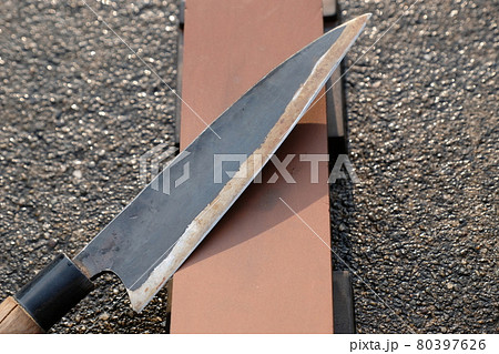 鋭利な刃物の写真素材