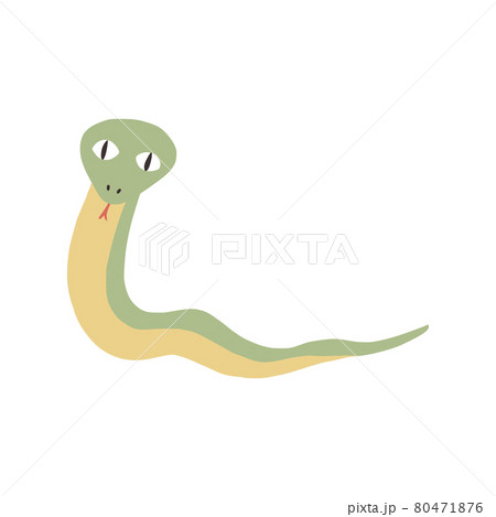 へび ヘビ 蛇 絵文字のイラスト素材