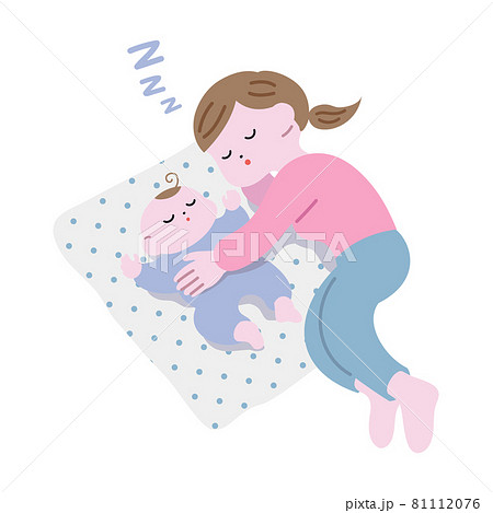 赤ちゃん 寝顔のイラスト素材 赤ちゃん 寝顔のイラスト素材