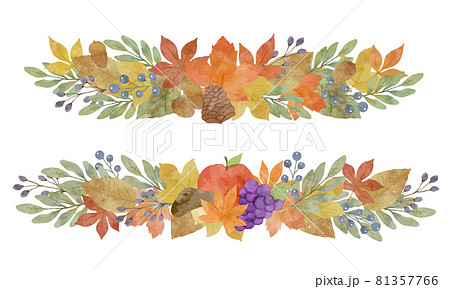 初秋のイラスト素材