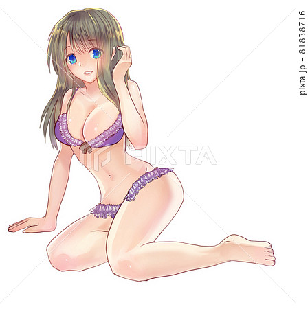 イラスト 水着 女の子 セクシーの写真素材