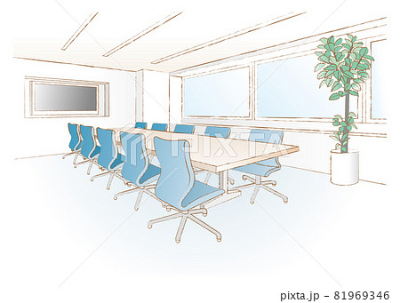 会議室のイラスト素材