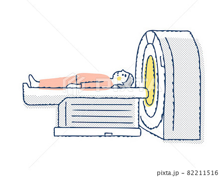 放射線治療のイラスト素材