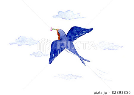 飛ぶのイラスト素材