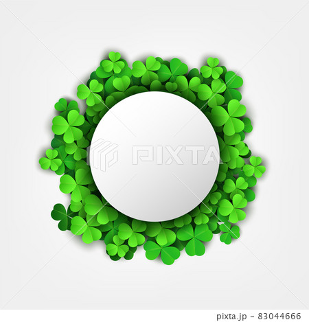 Four leaf clover isolated on Transparent background. St. Patrick's