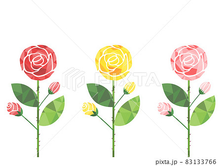 バラ 薔薇 花 蕾のイラスト素材 バラ 薔薇 花 蕾のイラスト素材