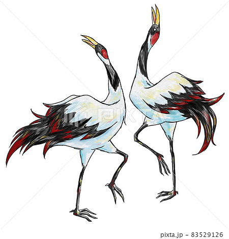 つる 鶴 のイラスト素材集 ピクスタ