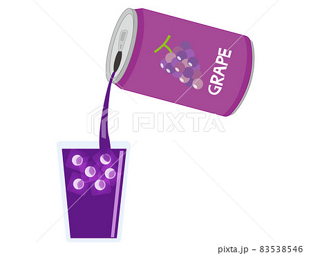 缶ジュースのイラスト素材