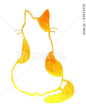 シルエット 猫 透過背景 シンプルのイラスト素材 - PIXTA