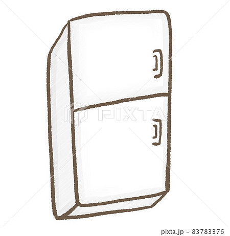 R もっとメルヘンなケーキ屋さん 冷蔵庫 のイラスト素材 7376