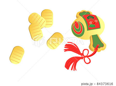 打ち出の小槌のイラスト素材