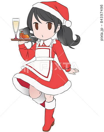 乾杯 女性 女 女の子のイラスト素材