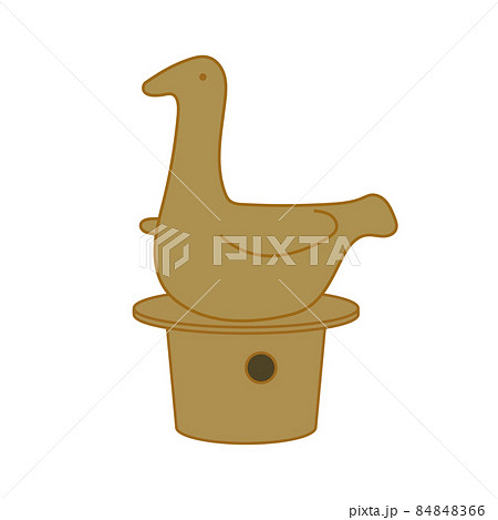 古墳のイラスト素材