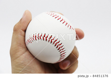 変化球 野球ボール 握りの写真素材