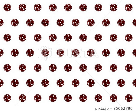 家紋 紋 太鼓 三つ巴のイラスト素材 - PIXTA