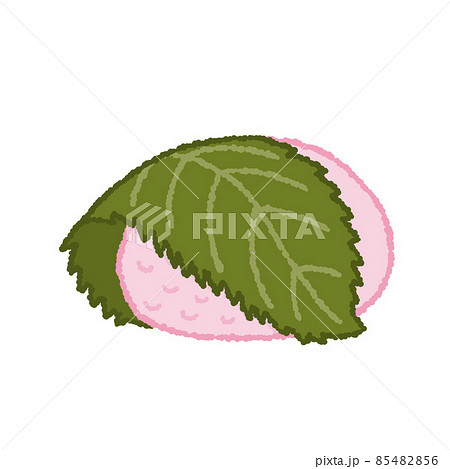 桜餅のイラスト素材
