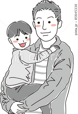 小さい子供のイラスト素材