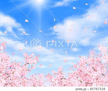 花 桜 イラスト リアルのイラスト素材