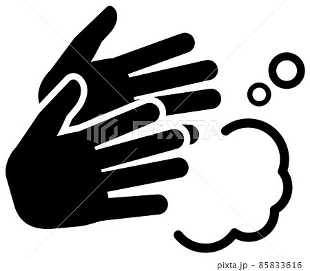 手を洗うのイラスト素材