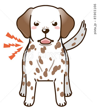 ダルメシアンのイラスト素材