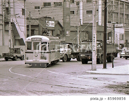 路面電車 記録写真 都電 昭和の写真素材 - PIXTA