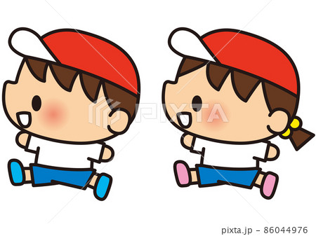 運動会 体育祭のイラスト素材集 ピクスタ