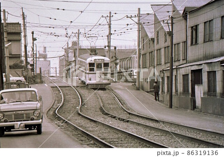 路面電車 記録写真 都電 昭和の写真素材 - PIXTA